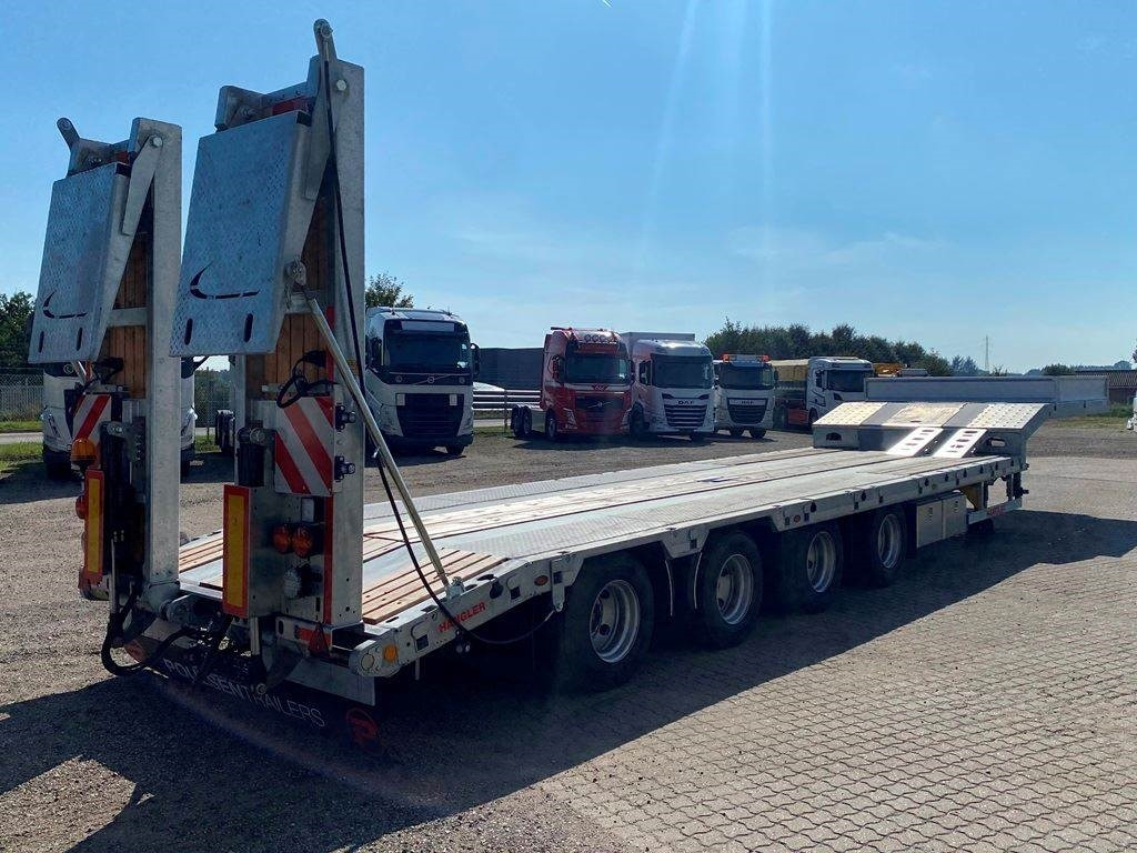 Hangler SVS 580 4 akslet galvaniseret - Low loader semi-trailer: picture 1 Hangler SVS 580 4 akslet galvaniseret - Low loader semi-trailer: picture 1