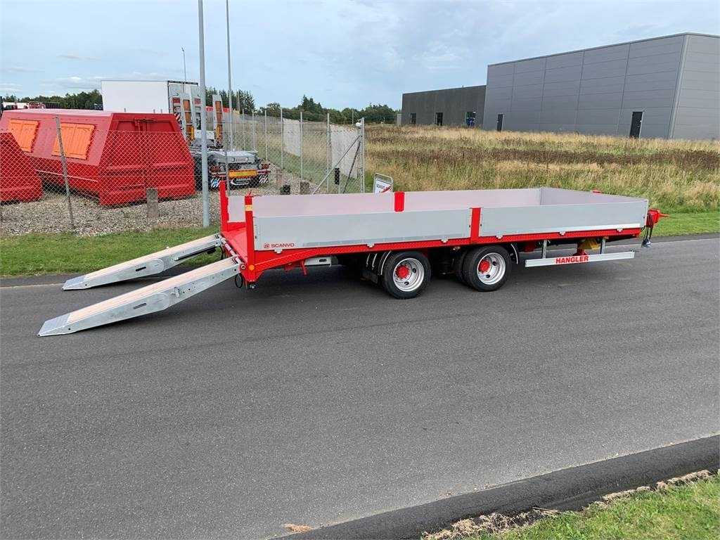 Hangler TPS-H 140 2 akslet kærre med ramper - Low loader trailer: picture 3 Hangler TPS-H 140 2 akslet kærre med ramper - Low loader trailer: picture 3