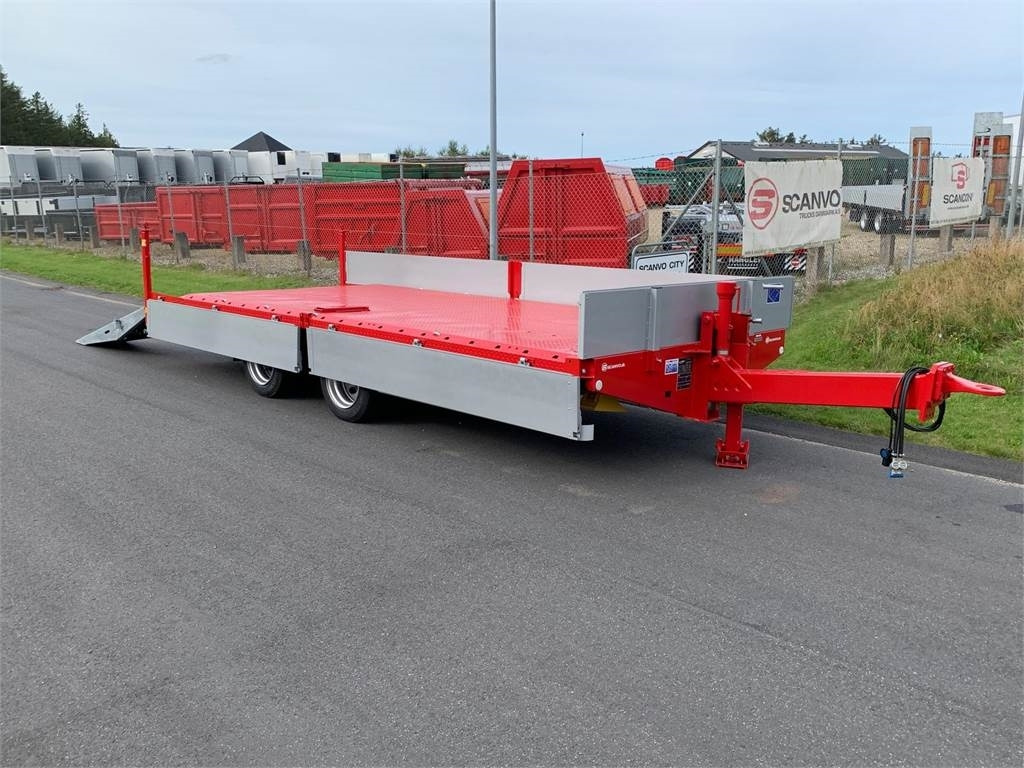 Hangler TPS-H 140 2 akslet kærre med ramper - Low loader trailer: picture 4 Hangler TPS-H 140 2 akslet kærre med ramper - Low loader trailer: picture 4