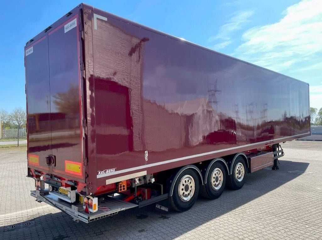 Kel-Berg 3-aks med folde-slædelift - Closed box semi-trailer: picture 1 Kel-Berg 3-aks med folde-slædelift - Closed box semi-trailer: picture 1