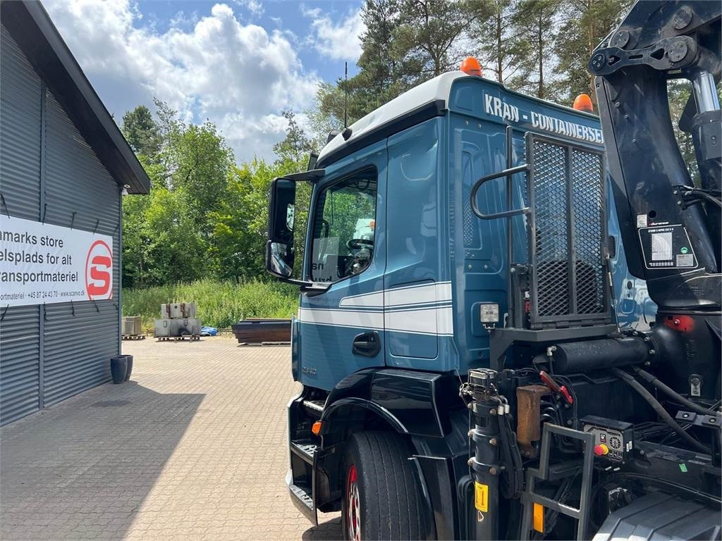 Mercedes-Benz Antos 2540 L - Hiab 232E5 kran - Skip loader truck: picture 5 Mercedes-Benz Antos 2540 L - Hiab 232E5 kran - Skip loader truck: picture 5