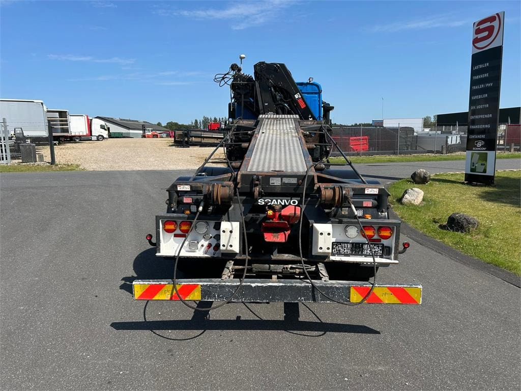 Skip loader truck Mercedes-Benz Antos 2546 - Hiab 192 E kran: picture 6