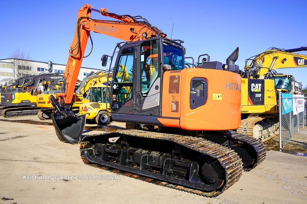 Hitachi ZX135US-6 METSÄALUSTALLA - Crawler excavator: picture 2 Hitachi ZX135US-6 METSÄALUSTALLA - Crawler excavator: picture 2