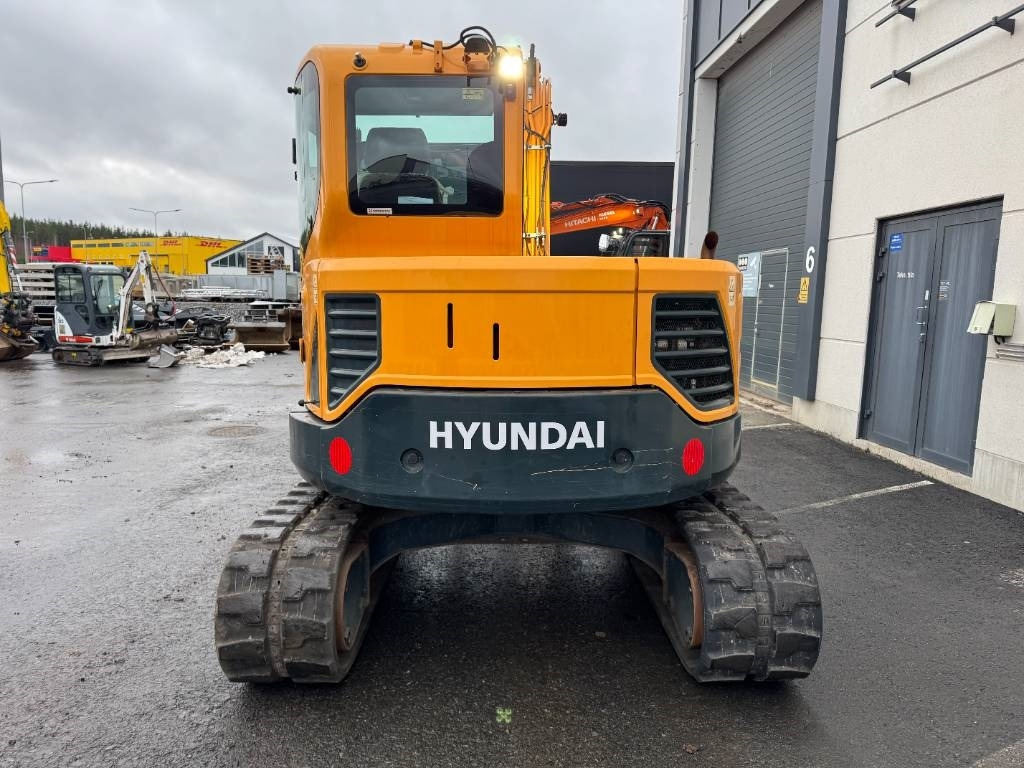 Hyundai R80CR-9A PYÖRITTÄJÄLLÄ - Mini excavator: picture 4 Hyundai R80CR-9A PYÖRITTÄJÄLLÄ - Mini excavator: picture 4