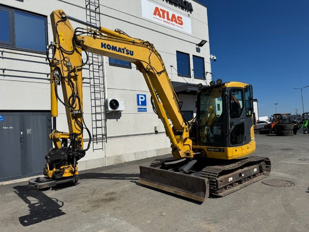 Komatsu PC88MR-8 PYÖRITTÄJÄLLÄ - Mini excavator: picture 2 Komatsu PC88MR-8 PYÖRITTÄJÄLLÄ - Mini excavator: picture 2