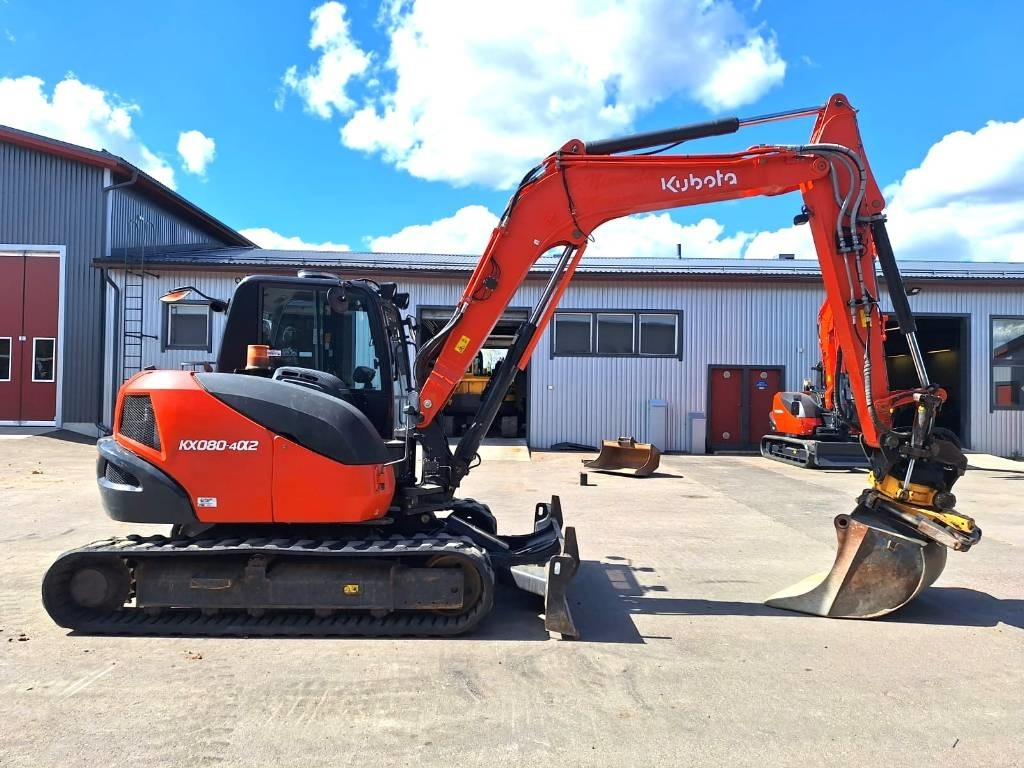 Kubota KX080-4a2 PYÖRITTÄJÄLLÄ - Mini excavator: picture 4 Kubota KX080-4a2 PYÖRITTÄJÄLLÄ - Mini excavator: picture 4