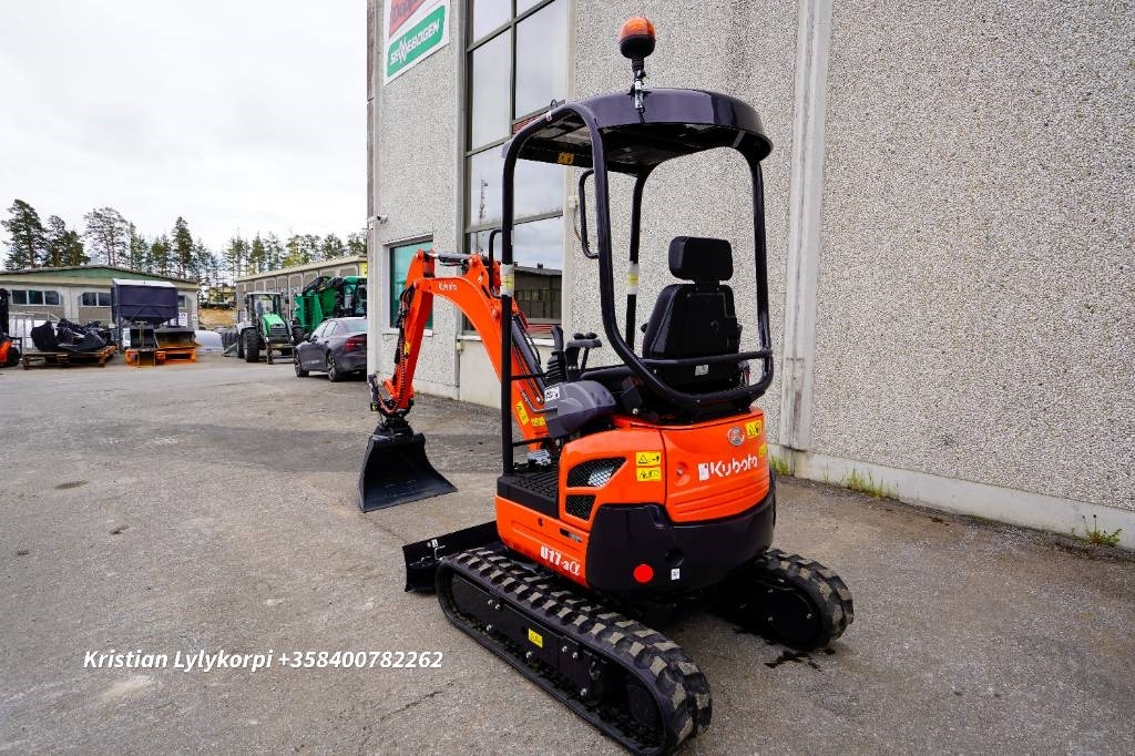Kubota U17-3a EX-DEMO - Mini excavator: picture 2 Kubota U17-3a EX-DEMO - Mini excavator: picture 2