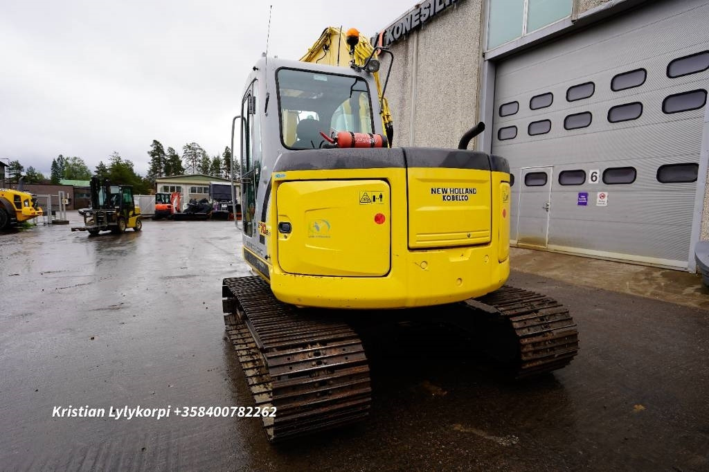 New Holland E70BSR ENGCON PIHDEILLÄ  - Mini excavator: picture 4 New Holland E70BSR ENGCON PIHDEILLÄ  - Mini excavator: picture 4