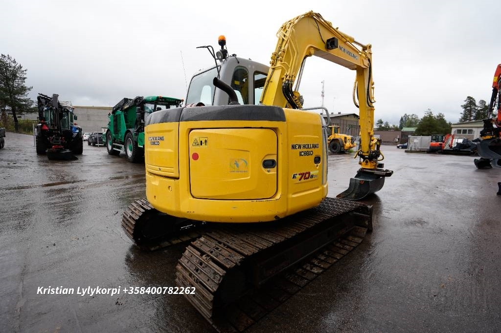 Mini excavator New Holland E70BSR ENGCON PIHDEILLÄ: picture 6