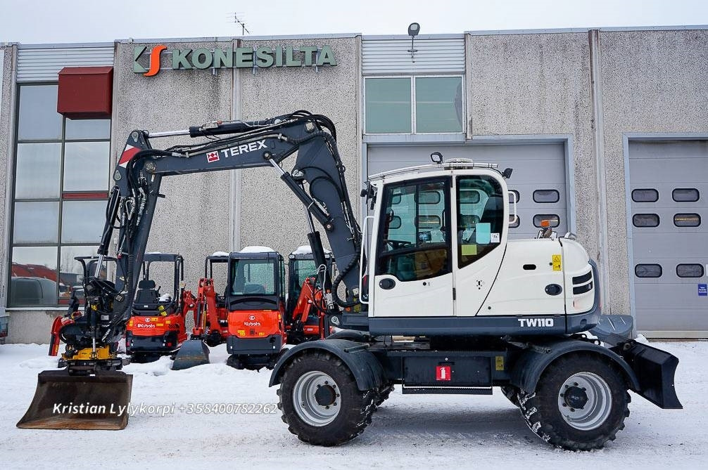 Terex TW110 PYÖRITTÄJÄLLÄ - Wheel excavator: picture 1 Terex TW110 PYÖRITTÄJÄLLÄ - Wheel excavator: picture 1