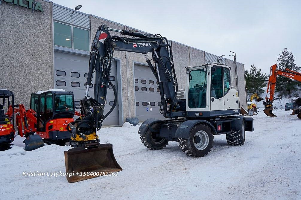 Terex TW110 PYÖRITTÄJÄLLÄ - Wheel excavator: picture 2 Terex TW110 PYÖRITTÄJÄLLÄ - Wheel excavator: picture 2