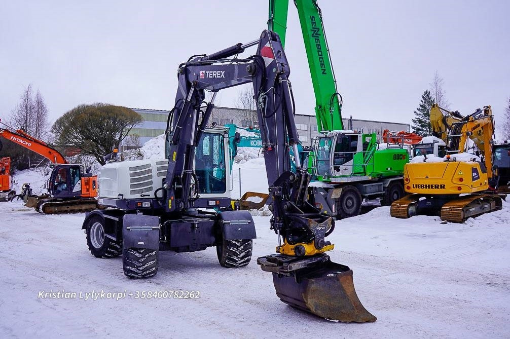 Terex TW110 PYÖRITTÄJÄLLÄ - Wheel excavator: picture 4 Terex TW110 PYÖRITTÄJÄLLÄ - Wheel excavator: picture 4