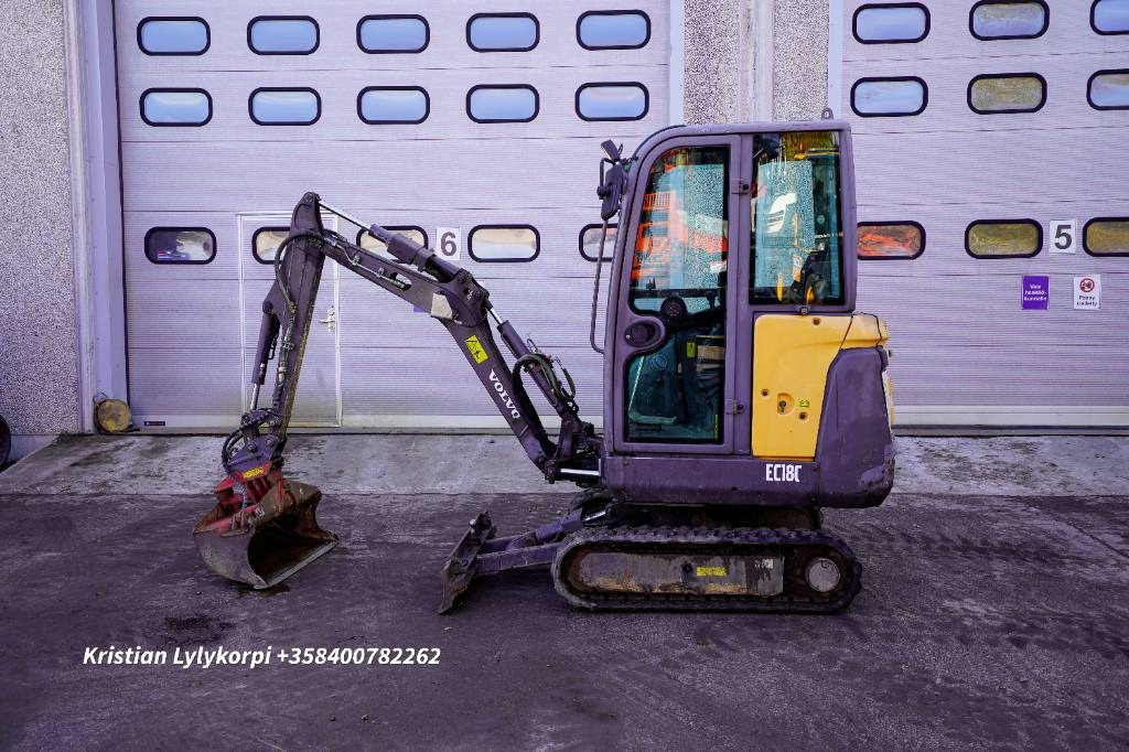 Volvo EC18C  - Mini excavator: picture 1 Volvo EC18C  - Mini excavator: picture 1