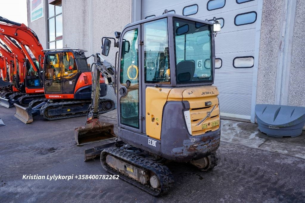 Volvo EC18C  - Mini excavator: picture 2 Volvo EC18C  - Mini excavator: picture 2