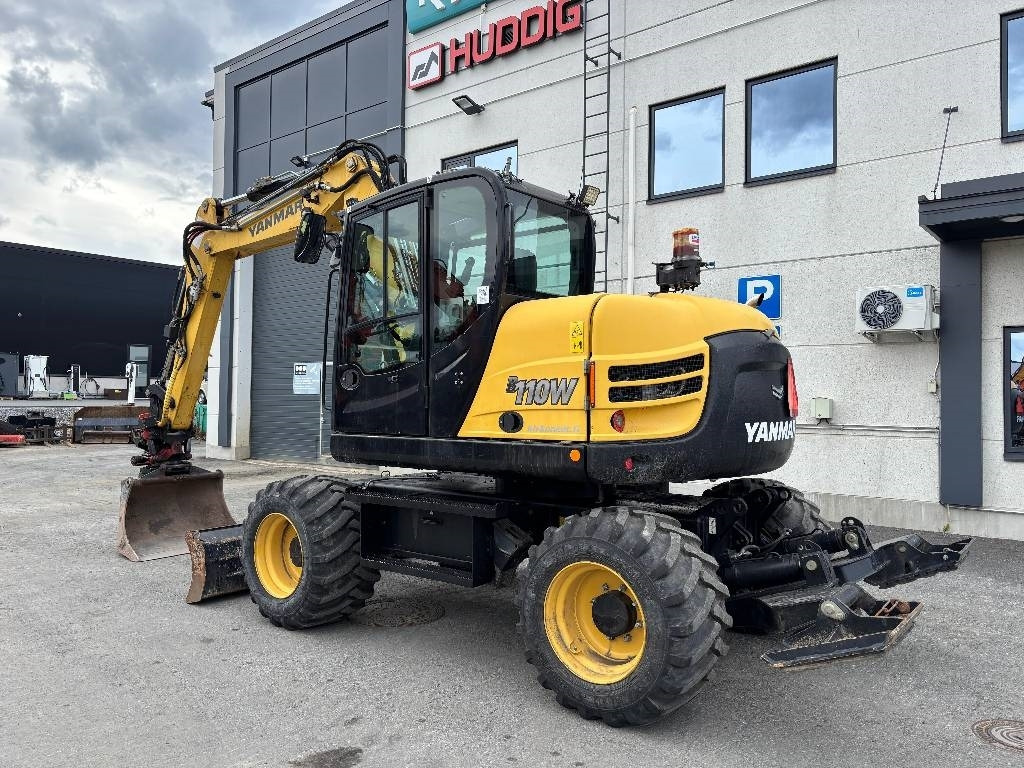 Yanmar B 110 W - Wheel excavator: picture 2 Yanmar B 110 W - Wheel excavator: picture 2