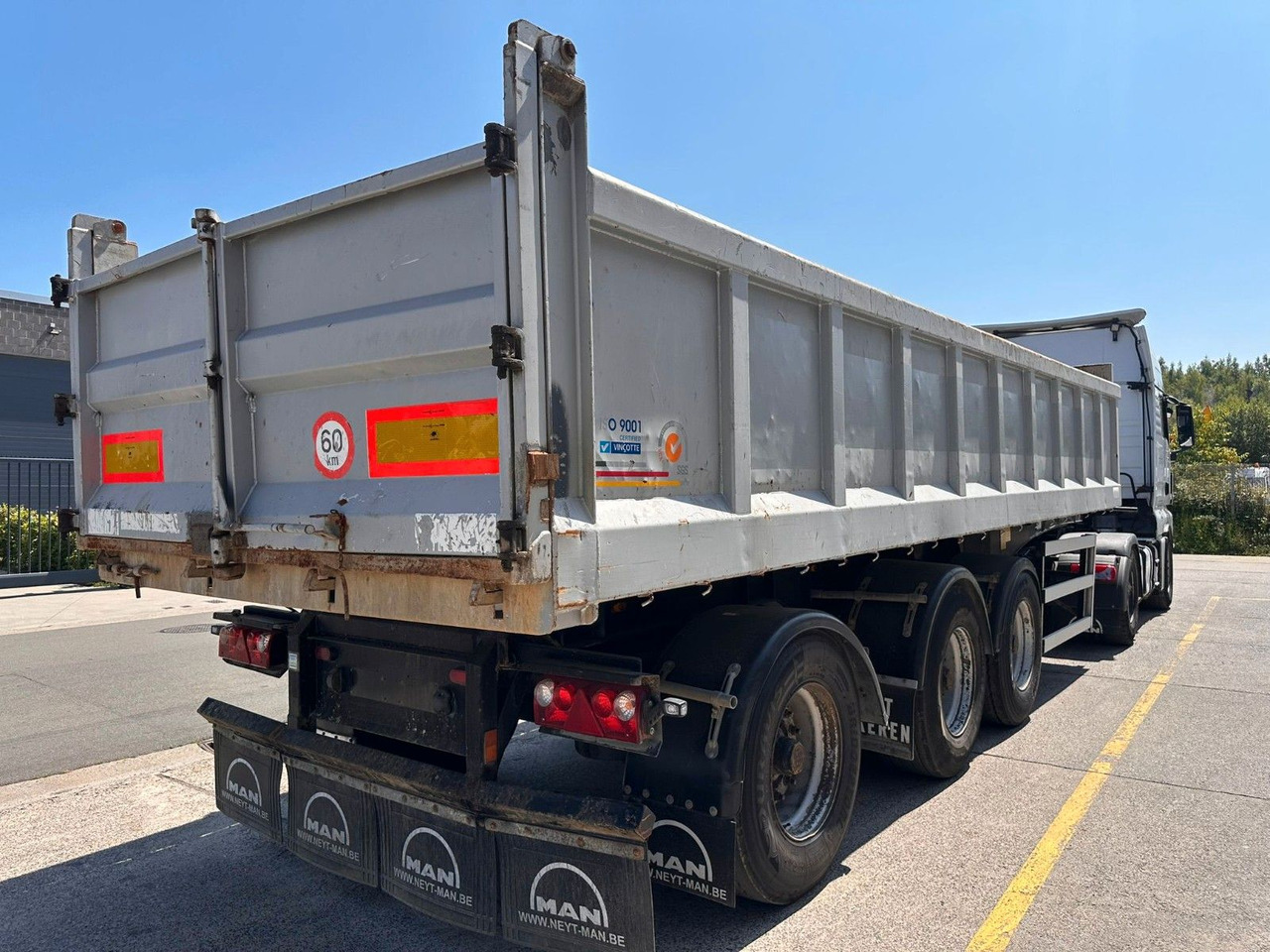 Turbo's Hoet Kipper. 3 Achsen. - Tipper semi-trailer: picture 4 Turbo's Hoet Kipper. 3 Achsen. - Tipper semi-trailer: picture 4