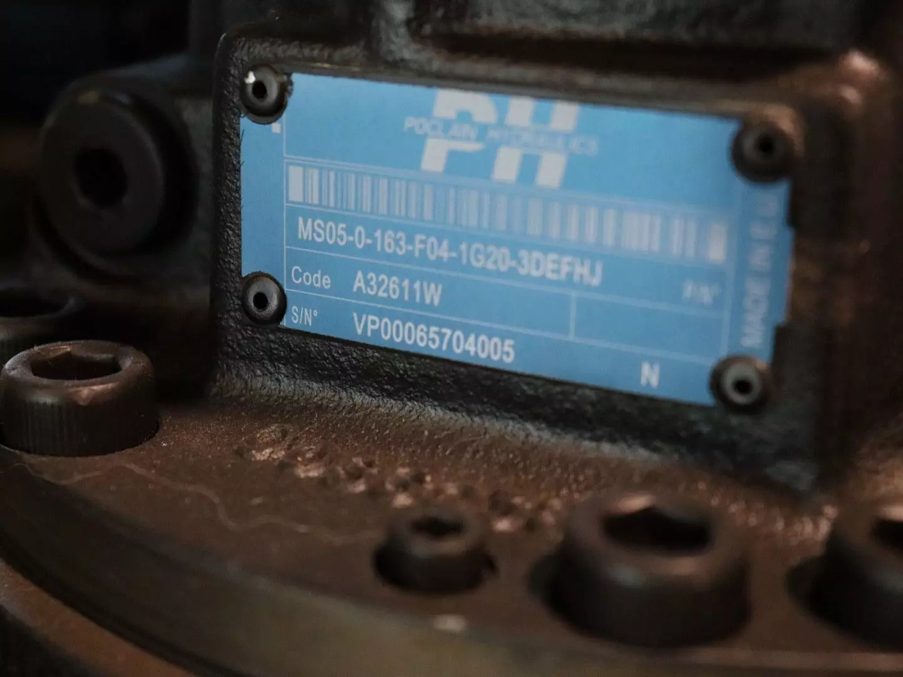 POCLAIN MS05-2-163-F04-1G20-3DEFHJ - Hydraulic motor for Material handling equipment: picture 2 POCLAIN MS05-2-163-F04-1G20-3DEFHJ - Hydraulic motor for Material handling equipment: picture 2