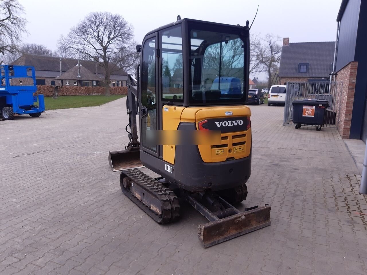 Volvo EC18D - Mini excavator: picture 3 Volvo EC18D - Mini excavator: picture 3
