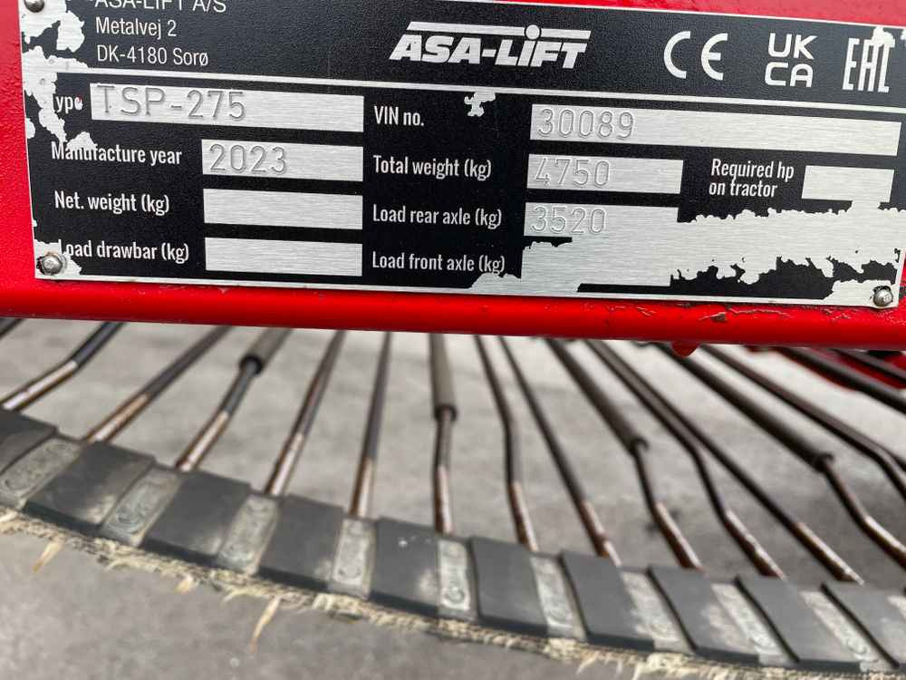 ASA-Lift TSP 275 - Soil tillage equipment: picture 2 ASA-Lift TSP 275 - Soil tillage equipment: picture 2