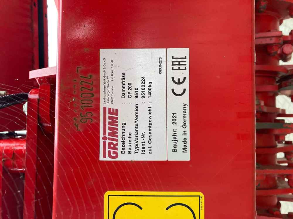 Grimme GF 200 - Harvester: picture 2 Grimme GF 200 - Harvester: picture 2