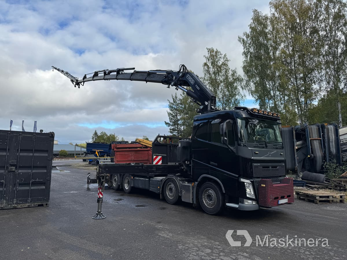 Bodbil Volvo FH 82F med Fassi F820 kran & jib - Dropside/ Flatbed truck, Crane truck: picture 3 Bodbil Volvo FH 82F med Fassi F820 kran & jib - Dropside/ Flatbed truck, Crane truck: picture 3