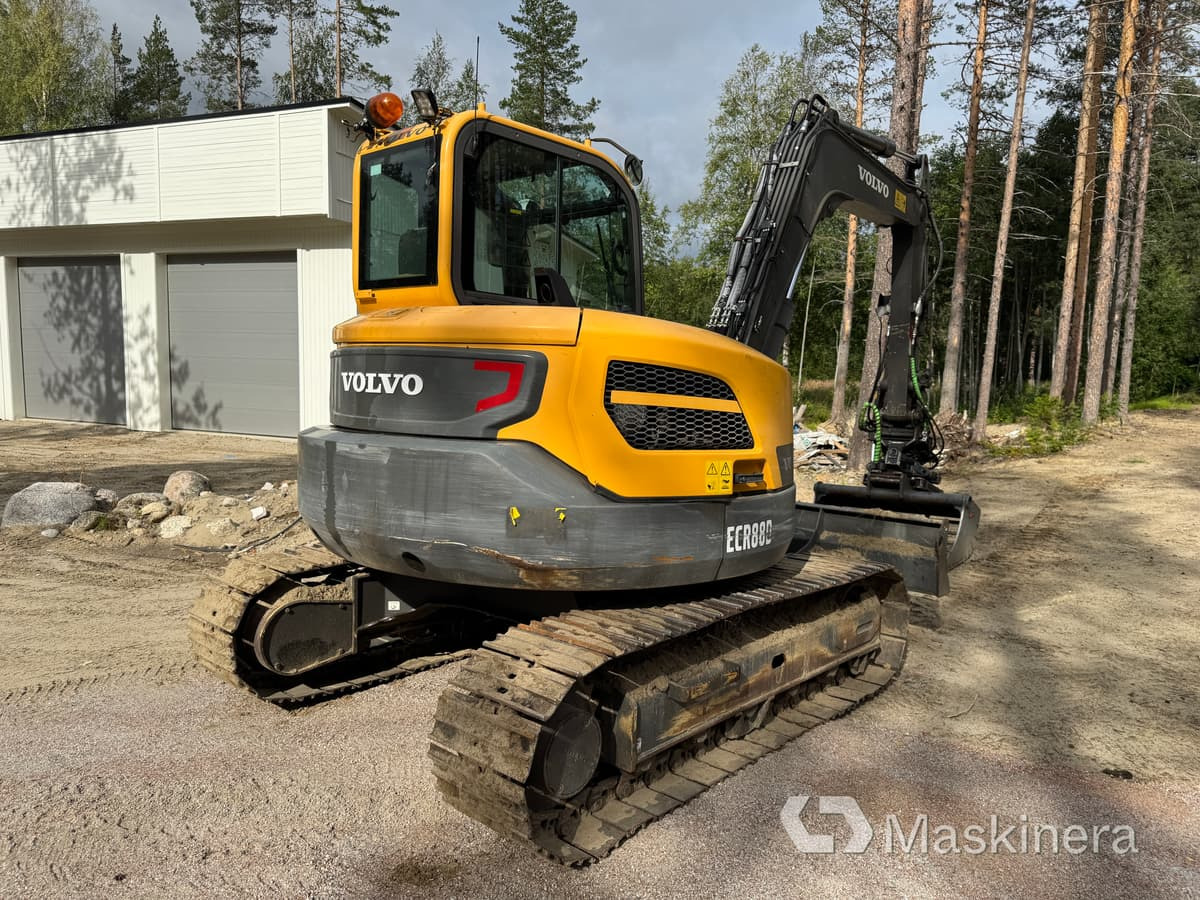 Grävmaskin Volvo ECR88D med tillbehör - Crawler excavator: picture 5 Grävmaskin Volvo ECR88D med tillbehör - Crawler excavator: picture 5