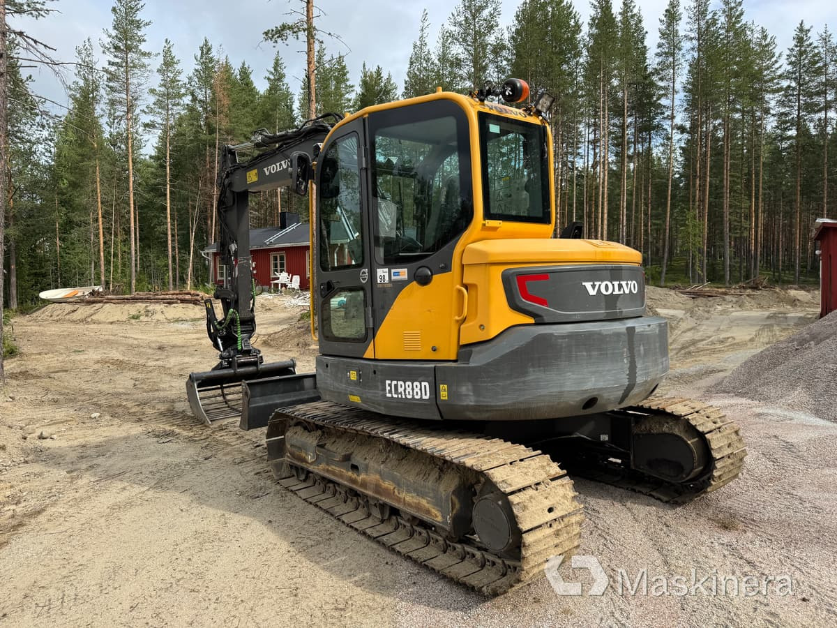 Grävmaskin Volvo ECR88D med tillbehör - Crawler excavator: picture 3 Grävmaskin Volvo ECR88D med tillbehör - Crawler excavator: picture 3