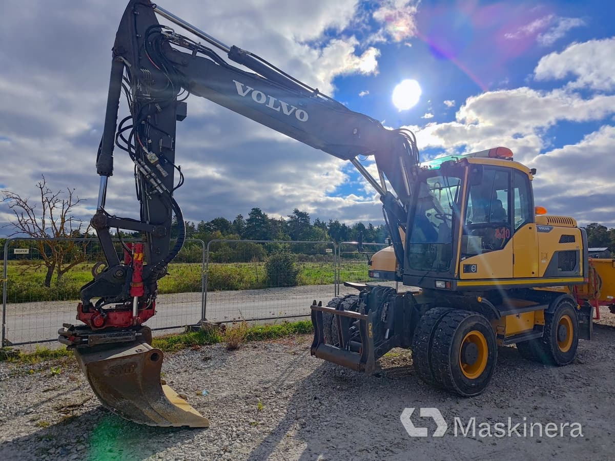 Hjulgrävare Volvo EW160D - Crawler excavator: picture 1 Hjulgrävare Volvo EW160D - Crawler excavator: picture 1