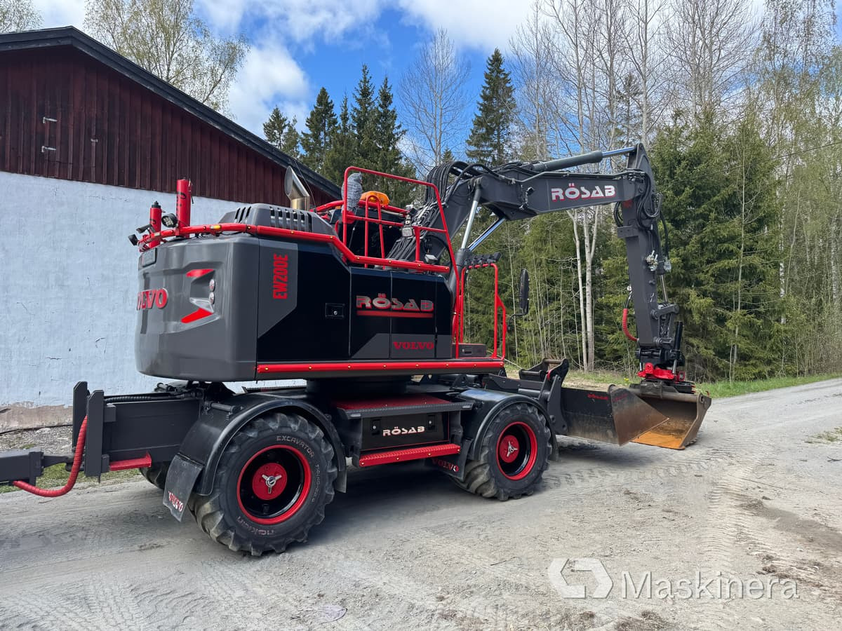 Crawler excavator Hjulgrävare Volvo EW160E med kärra: picture 6