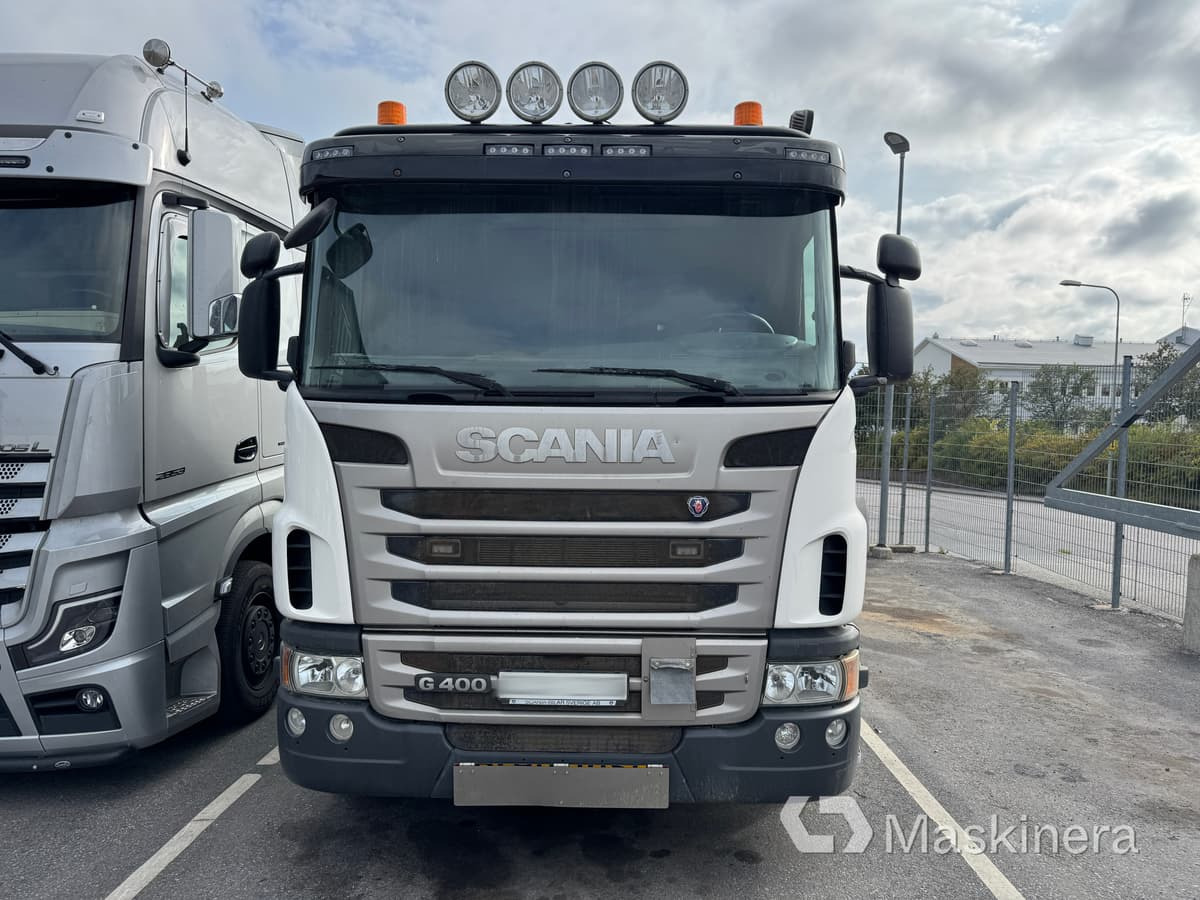 Lastväxlare Scania G400LB8X4*4HNA med HIAB kran - Hook lift truck, Crane truck: picture 2 Lastväxlare Scania G400LB8X4*4HNA med HIAB kran - Hook lift truck, Crane truck: picture 2
