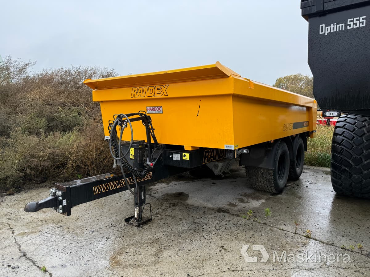 Randex XD100 Dumpervagn Randex XD 100 - Tipper trailer: picture 1 Randex XD100 Dumpervagn Randex XD 100 - Tipper trailer: picture 1