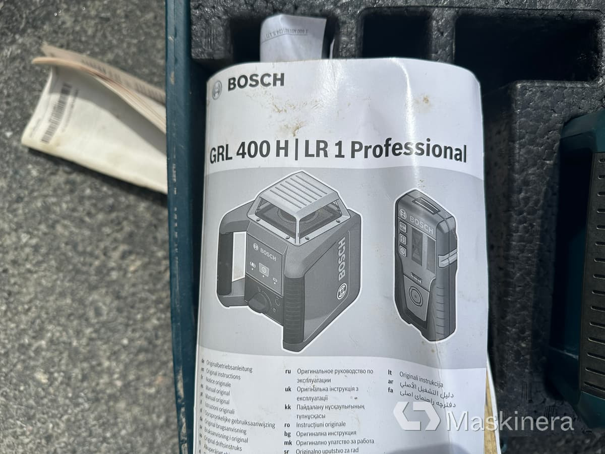 Rotationslaser Bosch GRL 400 H Professional med stativ - Construction equipment: picture 2 Rotationslaser Bosch GRL 400 H Professional med stativ - Construction equipment: picture 2