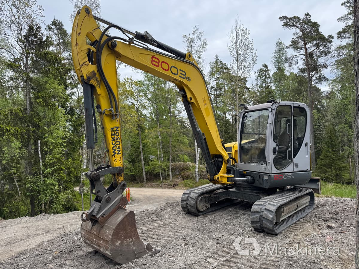 Wacker Neuson 8003-2 Grävmaskin Wacker Neuson 8003 RD - Crawler excavator: picture 1 Wacker Neuson 8003-2 Grävmaskin Wacker Neuson 8003 RD - Crawler excavator: picture 1