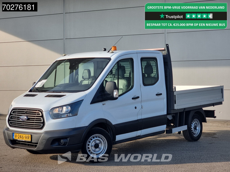 Ford Transit 105pk Open Laadbak Dubbel Cabine Trekhaak Navi Airco Pritsche Pickup Open Box Airco Dubbel cabine Trekhaak - Flatbed van: picture 1 Ford Transit 105pk Open Laadbak Dubbel Cabine Trekhaak Navi Airco Pritsche Pickup Open Box Airco Dubbel cabine Trekhaak - Flatbed van: picture 1