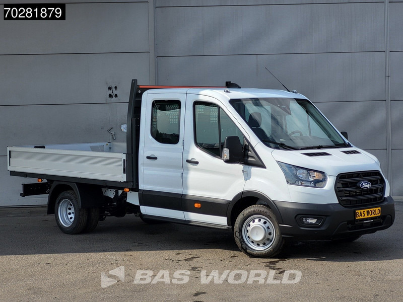 Ford Transit 170pk Automaat Dubbel Cabine 3500kg Trekhaak Open Laadbak Pritsche SYNC4 scherm CarPlay Camera Airco Trekhaak Cruise control - Flatbed van: picture 3 Ford Transit 170pk Automaat Dubbel Cabine 3500kg Trekhaak Open Laadbak Pritsche SYNC4 scherm CarPlay Camera Airco Trekhaak Cruise control - Flatbed van: picture 3