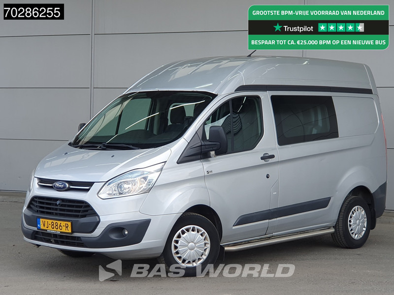 Ford Transit Custom 101PK Dubbel Cabine L1H2 Trekhaak Airco Cruise DC Doka Mixto 5m3 Airco Trekhaak Cruise control - Small van: picture 1 Ford Transit Custom 101PK Dubbel Cabine L1H2 Trekhaak Airco Cruise DC Doka Mixto 5m3 Airco Trekhaak Cruise control - Small van: picture 1