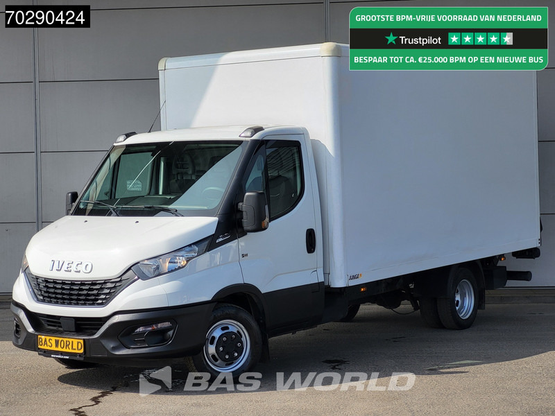 Iveco Daily 35C16 Automaat Laadklep Bakwagen Dubbellucht Airco Euro6 Meubelbak Koffer 20m3 Airco - Box van: picture 1 Iveco Daily 35C16 Automaat Laadklep Bakwagen Dubbellucht Airco Euro6 Meubelbak Koffer 20m3 Airco - Box van: picture 1
