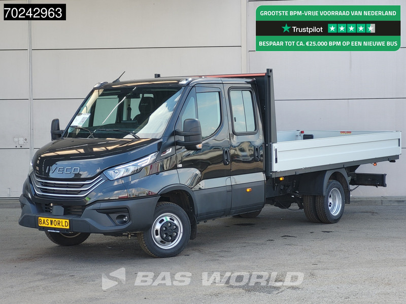 Iveco Daily 35C18 3.0L Automaat 180PK 2025-Model Open laadbak Dubbel Cabine Navi ACC LED 3,5T Trekvermogen Euro6 Pritsche Pickup Airco Dubbe - Flatbed van: picture 1 Iveco Daily 35C18 3.0L Automaat 180PK 2025-Model Open laadbak Dubbel Cabine Navi ACC LED 3,5T Trekvermogen Euro6 Pritsche Pickup Airco Dubbe - Flatbed van: picture 1