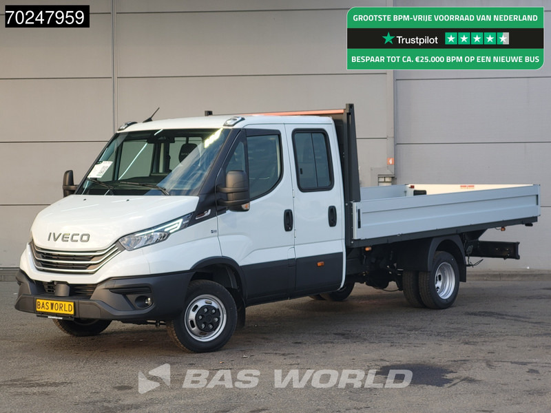 Iveco Daily 35C18 3.0L Automaat 180PK Dubbel Cabine Open Laadbak 2025-Model Dubbellucht 3,5t Trekvermogen ACC LED Navi Euro6 Pritsche Pickup - Flatbed van: picture 1 Iveco Daily 35C18 3.0L Automaat 180PK Dubbel Cabine Open Laadbak 2025-Model Dubbellucht 3,5t Trekvermogen ACC LED Navi Euro6 Pritsche Pickup - Flatbed van: picture 1