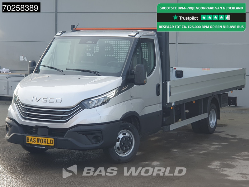 Iveco Daily 35C21 3.0 210PK 2025model Open laadbak CarPlay ACC LED 3,5T Trekvermogen Pritsche Pickup Airco - Flatbed van: picture 1 Iveco Daily 35C21 3.0 210PK 2025model Open laadbak CarPlay ACC LED 3,5T Trekvermogen Pritsche Pickup Airco - Flatbed van: picture 1