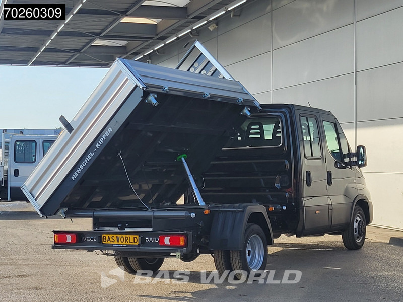 New Tipper van Iveco Daily 35C21 3 zijdige Kipper Dubbel Cabine 210PK 3.0L Dubbellucht Airco Cruise LED Camera Tipper Benne Kieper 2m3 Airco: picture 8