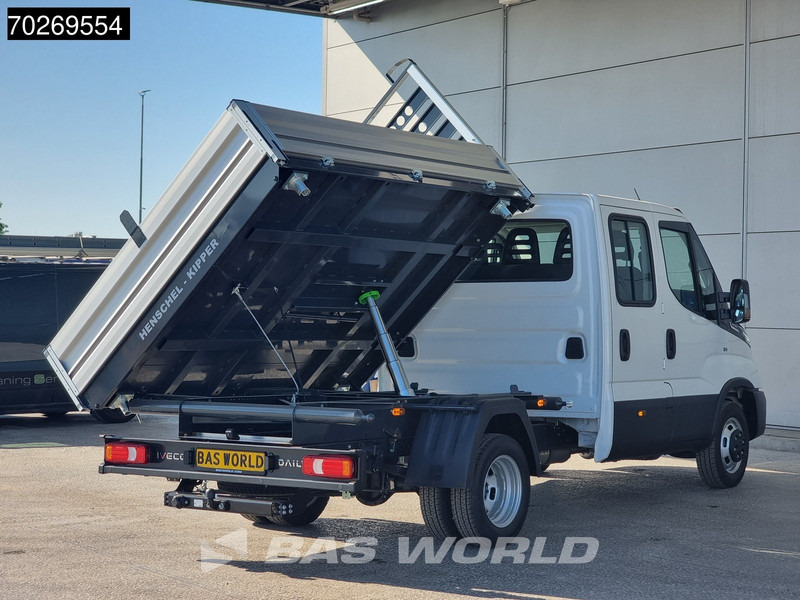 New Tipper van Iveco Daily 35C21 3 zijdige Kipper Dubbel Cabine 210PK 3.0L Dubbellucht Airco Cruise LED Camera Tipper Benne Kieper 2m3 Airco Trekhaak: picture 8