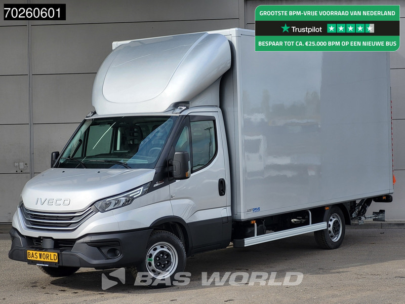 Iveco Daily 35S21 Automaat Lat om lat Dhollandia laadklep Bakwagen ACC LED Meubelbak Koffer 22m3 Airco - Box van: picture 1 Iveco Daily 35S21 Automaat Lat om lat Dhollandia laadklep Bakwagen ACC LED Meubelbak Koffer 22m3 Airco - Box van: picture 1