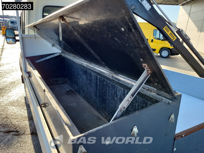 Flatbed van Iveco Daily 50C17 3,0L Automaat HIAB 017T-2 DC Open laadbak Kraan Dubbellucht Airco Euro6 Pickup Crane Kraanwagen Pritsche Airco Dubbel cabi: picture 18
