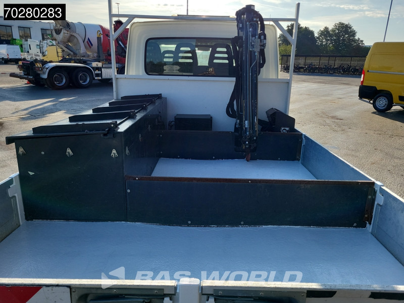 Flatbed van Iveco Daily 50C17 3,0L Automaat HIAB 017T-2 DC Open laadbak Kraan Dubbellucht Airco Euro6 Pickup Crane Kraanwagen Pritsche Airco Dubbel cabi: picture 8