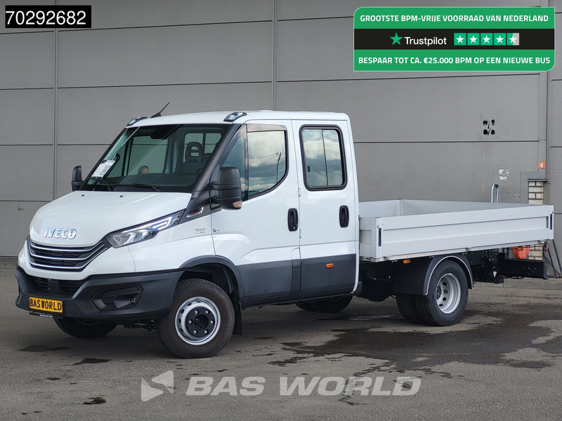 Iveco Daily 70C21 3.0L Automaat Dubbellucht 210PK Open Laadbak 3,5t Trekhaak 210PK LED Airco Cruise Euro6 Pritsche Pickup Airco Trekhaak Cru - Flatbed van: picture 1 Iveco Daily 70C21 3.0L Automaat Dubbellucht 210PK Open Laadbak 3,5t Trekhaak 210PK LED Airco Cruise Euro6 Pritsche Pickup Airco Trekhaak Cru - Flatbed van: picture 1