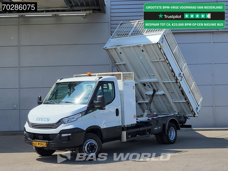 Iveco Daily 72C18 3.0L Kipper Dubbellucht 3,5t Trekhaak Airco Cruise Euro6 Tipper Benne Kieper 7m3 Airco Trekhaak Cruise control - Tipper van: picture 1 Iveco Daily 72C18 3.0L Kipper Dubbellucht 3,5t Trekhaak Airco Cruise Euro6 Tipper Benne Kieper 7m3 Airco Trekhaak Cruise control - Tipper van: picture 1