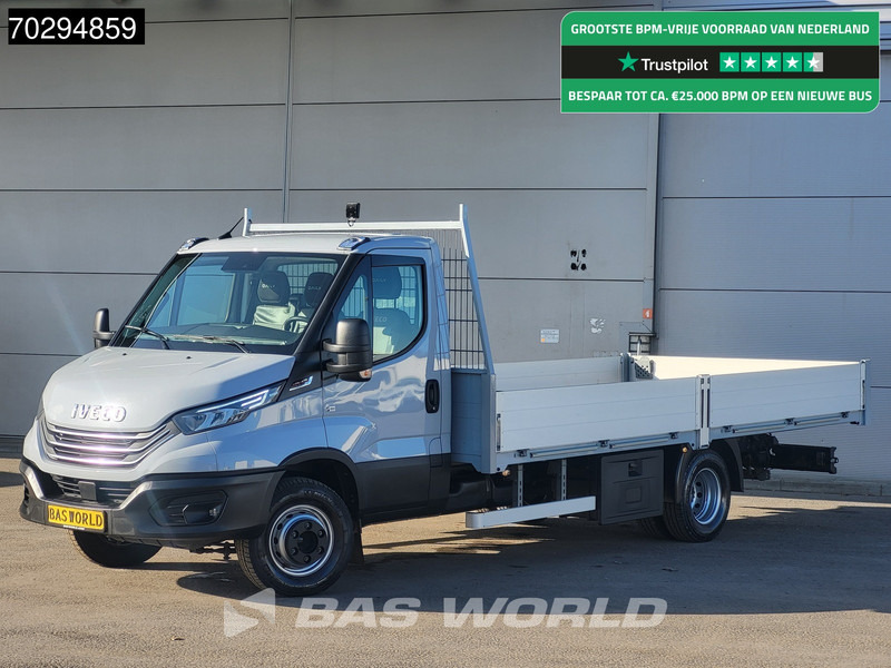 Iveco Daily 72C21 512cm XXL 3.0L Automaat Open Laadbak 210PK 3,5t Trekhaak LED Camera Airco Cruise CarPlay Euro6 Pritsche Pickup Open Box Ai - Flatbed van: picture 1 Iveco Daily 72C21 512cm XXL 3.0L Automaat Open Laadbak 210PK 3,5t Trekhaak LED Camera Airco Cruise CarPlay Euro6 Pritsche Pickup Open Box Ai - Flatbed van: picture 1