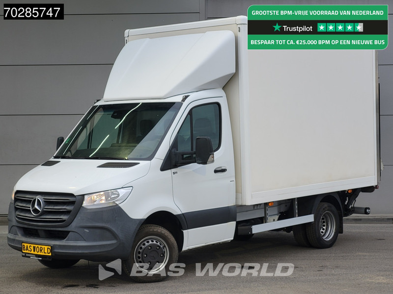 Box van Mercedes-Benz Sprinter 514 CDI Laadklep Automaat Zijdeur Bakwagen Dubbellucht Airco Cruise MBUX CarPlay Euro6 Meubelbak Koffer 17m3 Airco Cruise contro: picture 1