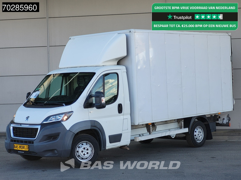 Peugeot Boxer 150PK Trekhaak D'Hollandia Laadklep Zijdeur Bakwagen Navi Airco Cruise Lat om Lat Euro5 Meubelbak Koffer 18m3 Airco Trekhaak Cruise co - Box van: picture 1 Peugeot Boxer 150PK Trekhaak D'Hollandia Laadklep Zijdeur Bakwagen Navi Airco Cruise Lat om Lat Euro5 Meubelbak Koffer 18m3 Airco Trekhaak Cruise co - Box van: picture 1